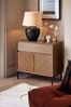 Dark Marlow Oak Effect Small Sideboard