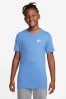 Nike Light Blue Futura T-Shirt