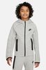 Nike Grey Tech Fleece Zip Through Hoodie