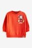 Rot - Mickey Mouse Weihnachtliches Jersey-Sweatshirt (3 Monate bis 8 Jahre)