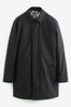 Black Shower Resistant Trench Coat