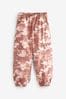 Camouflage Pink Parachute Cargo Cuffed Trousers (3-16yrs)