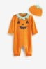 Orange Halloween Sleepsuit 1 Pack (0mths-3yrs)