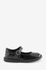 Kickers Junior Adlar MJ Bloom Patent Leather Black Shoes