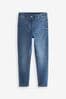 Mid Blue Long Length Stretch Jeggings (3-16yrs)
