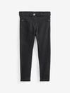Black Long Length Stretch Jeggings (3-16yrs), Long Length