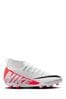 Nike Red Jr. Mercurial Superfly 9 Club Firm Ground Football Boots