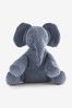 Navy Blue Soft Corduroy Elephant Toy