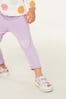 Lilac Purple Cosy Fleece Lined Leggings Trainers (3mths-7yrs)