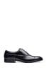 Clarks Black Leather Craft Clifton Go High Shine Oxford Shoes