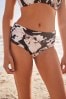 Mono Animal/Floral Roll Top Bikini Bottoms