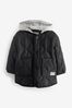 Black Quilted Jacket (3mths-7yrs)