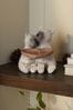 White Bertie Bear Trinket Dish