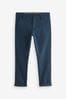 Marina franceză albastru - Stretch Chino Trousers (3-17yrs), Skinny Fit