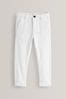 White Skinny Fit Stretch Chino Trousers (3-17yrs), Skinny Fit