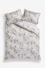 Shabby Chic by Rachel Ashwell® Royal Bouquet Pink Ruffle Duvet Cover and Pillowcase Set