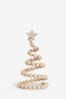 Natural Wooden Bobbin Christmas Tree Ornament