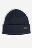 Barbour® Navy Healey Beanie Hat