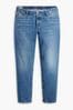 Levi's® Light Blue Denim Curve 501 81 Straight Fit Jeans