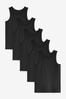 Black Faded Bright Vests (1.5-16yrs)