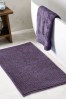 Plum Purple Bobble X-Large Bath Mat, X-Large