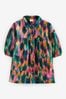 Multi Bright Print Cotton Shirt Dress (3mths-8yrs)
