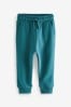 Teal Blue Soft Touch Jersey Joggers (3mths-7yrs)