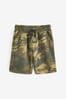Green Camo 1 Pack Basic Jersey Shorts (3-16yrs), 1 Pack