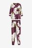 B by Ted Baker Plush Velour Pyjama Set