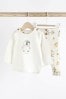 White Penguin Baby First Christmas T-Shirt and Leggings 2 Piece Set (0-18mths)