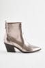 Anthrazit/Silber - Forever Comfort® Cowboy/Western-Stiefeletten