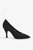 Black Forever Comfort® Point Toe Court Shoes