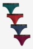 Navy/Red Rich Colours 4 pack Briefs, 4 pack