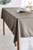Natural Velvet Tablecloth