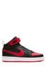 Nike Red Youth Court Borough Mid Trainers