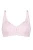Pour Moi Pink Padded Flora Lightly Padded Underwired Bra