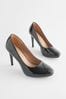 Black Regular/Wide Fit Forever Comfort® Platform Court Shoes