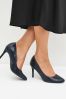 Navy Blue Regular/Wide Fit Forever Comfort® Round Toe Court Shoes