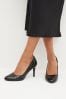 Black Regular/Wide Fit Forever Comfort® Round Toe Court Shoes