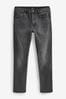 Dark Grey Slim Essential Stretch Jeans, Slim