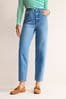 Boden Blue High Rise Tapered Jeans