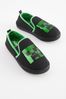 Minecraft Black/Green Minecraft Cupsole Slippers