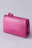Lakeland Leather Cranberry Pink Protected Leather Coin Purse