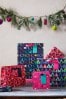 Set of 4 Bright Christmas Gift Bags