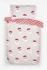 Scandi Santa Christmas Print Duvet Cover and Pillowcase Set