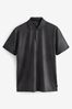 Slate Grey Active & Golf Printed Polo baroque Shirt