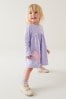 Lilac Peppa Pig Jersey Dress Presley (3mths-7yrs)