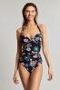 Joules Jasmine Navy Floral Swimsuit