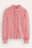 Boden Red Caroline Jersey Shirt