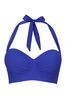 Pour Moi Dark Blue Soleil Lightly Padded Underwired Multiway Longline Bikini